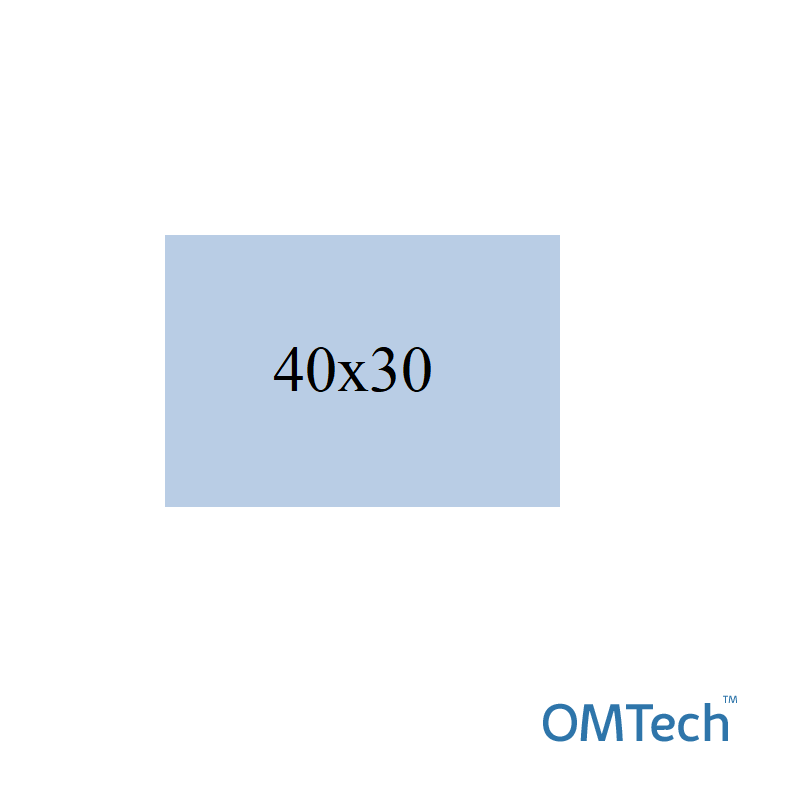 Покриття операційне OMTech™ 40см х 30см (спанлейс - 50 г/м2), стерильне